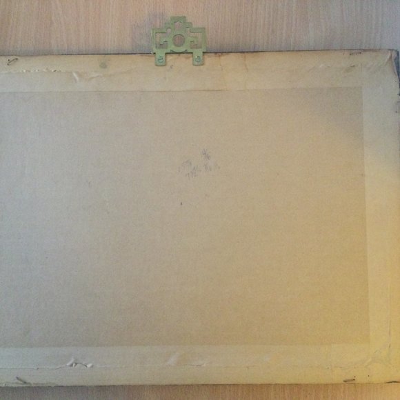 Chinese original painting on fabric flower bird calligraphy signed vintage frame - Picture 5 of 5